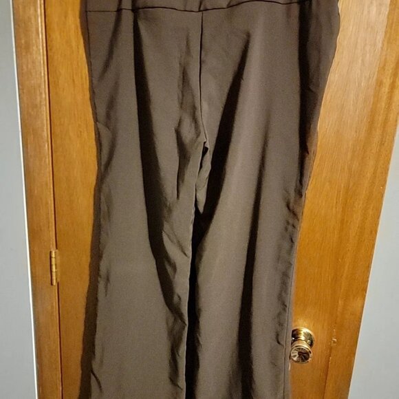 Women's Vintage Cleveland Street New York Pants size 16 Wide Cuff NEW Brown - Picture 6 of 11